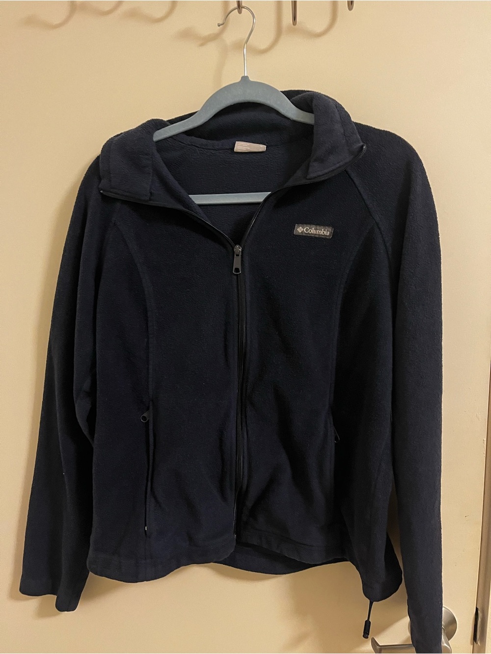 Columbia Women's Dark Navy Full-Zip Fleece Jacket